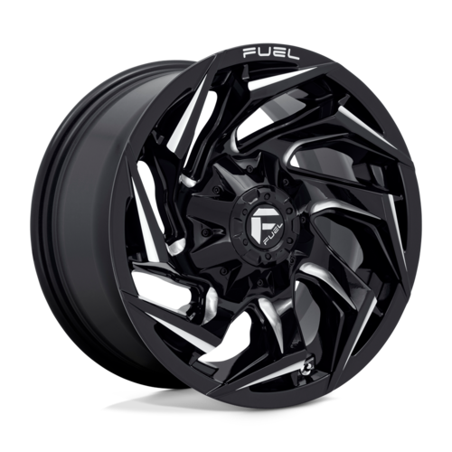 フューエルオフロード D753 REACTION ホイール 20x9 8x180 オフセット+1mm ブラック
