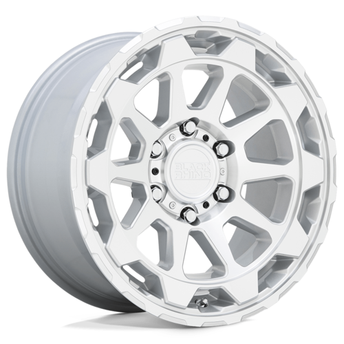 ブラックライノ ROTOR 20×9 5×127 オフセット+2 グロスシルバー/ミラーフェイス
