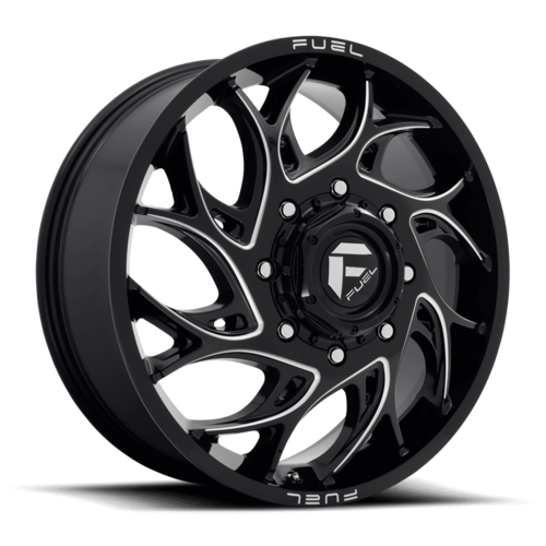フューエルオフロード D741 RUNNER DRW 22×8.25 8×210 オフセット+105 NBL