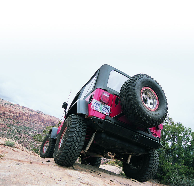 ウォーン リアバンパー Jeep ラングラー TJ/YJ 61857