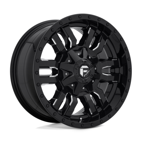 フューエルオフロード D595 SLEDGE ホイール 18×9 8×180 +20 NBL
