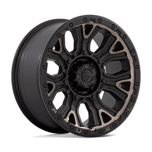 フューエルオフロード D824 TRACTION ホイール 20x9 6x139.7 オフセット+1 マットブラックチタン