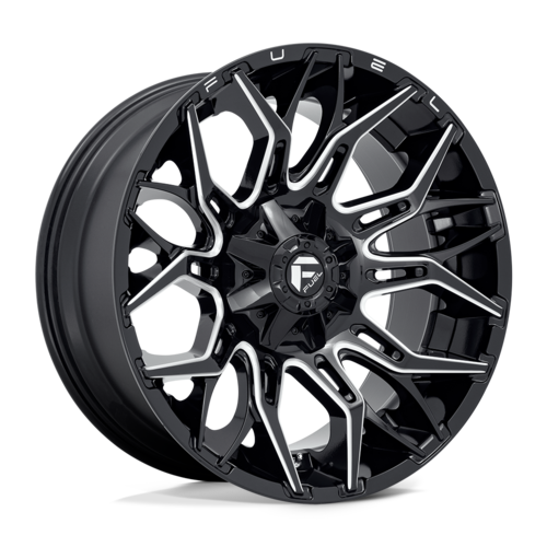 フューエルオフロード D769 TWITCH ホイール 22x10 8x180 オフセット -18mm ブラック