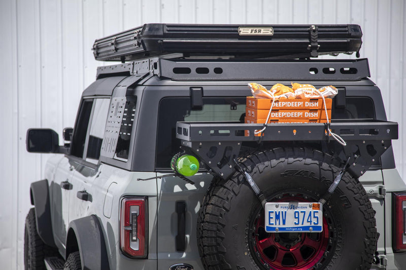ビクトリー4x4 スペアタイヤマウント ユーティリティバスケット