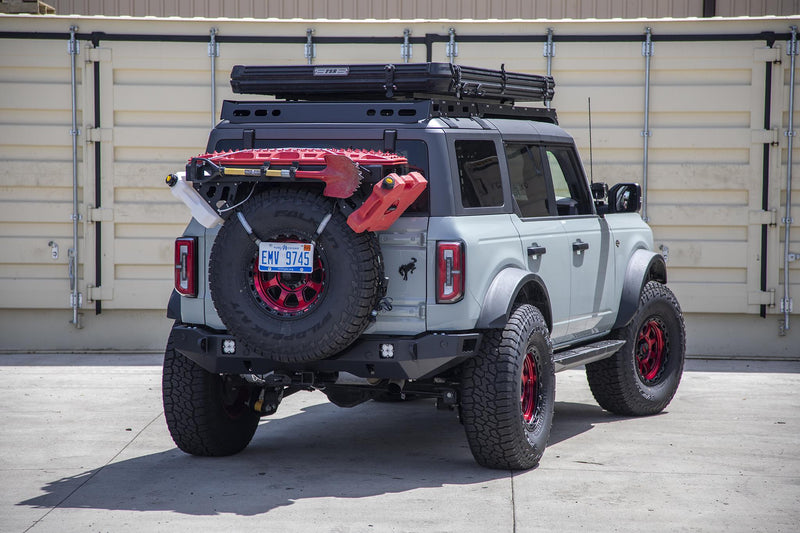 ビクトリー4x4 スペアタイヤマウント ユーティリティバスケット