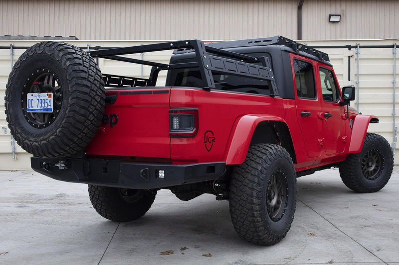 JCR オフロード Adventure Bed Rack (ジープ コマンチ/グラディエーター対応)