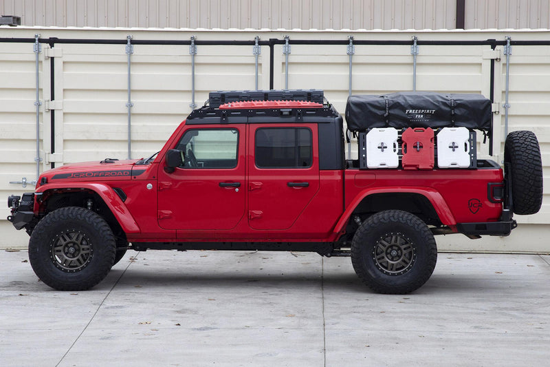 JCR オフロード Adventure Bed Rack (ジープ コマンチ/グラディエーター対応)