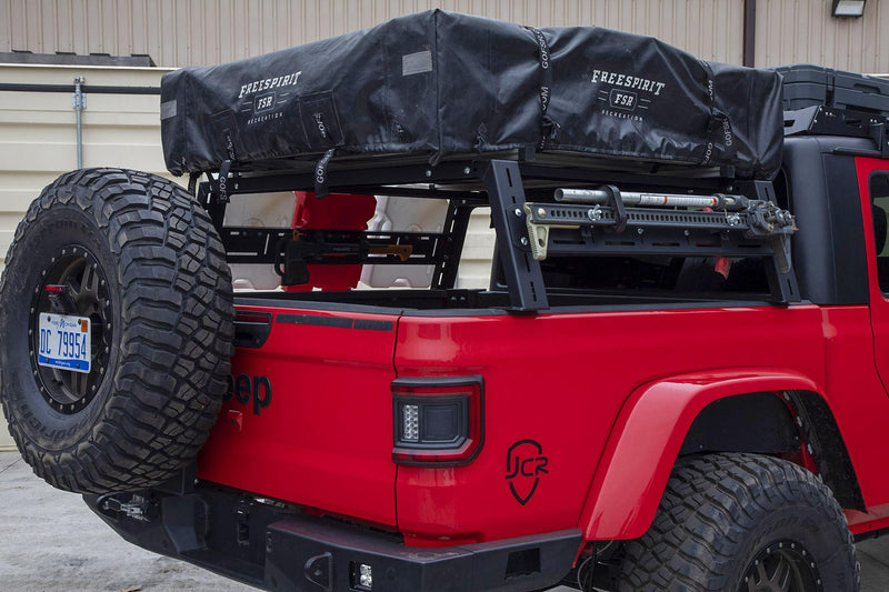JCR オフロード Adventure Bed Rack (ジープ コマンチ/グラディエーター対応)