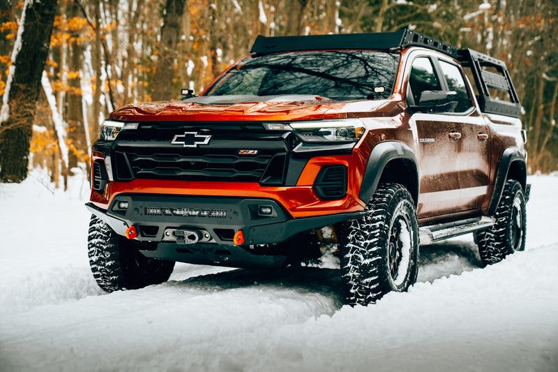 ビクトリー4x4 シボレー Colorado EVO Blitz アルミフロントバンパー 2023年以降