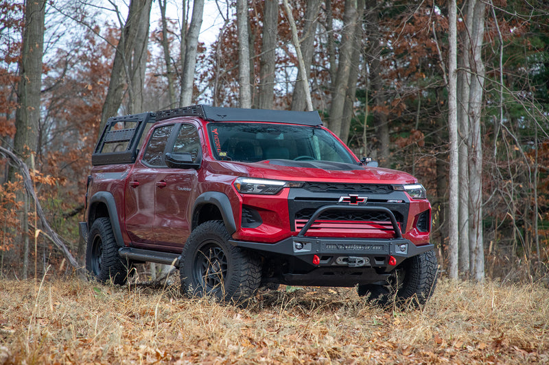 ビクトリー4x4 シボレー Colorado ZR2 アルミフロントバンパー EVO Blitz 2023+