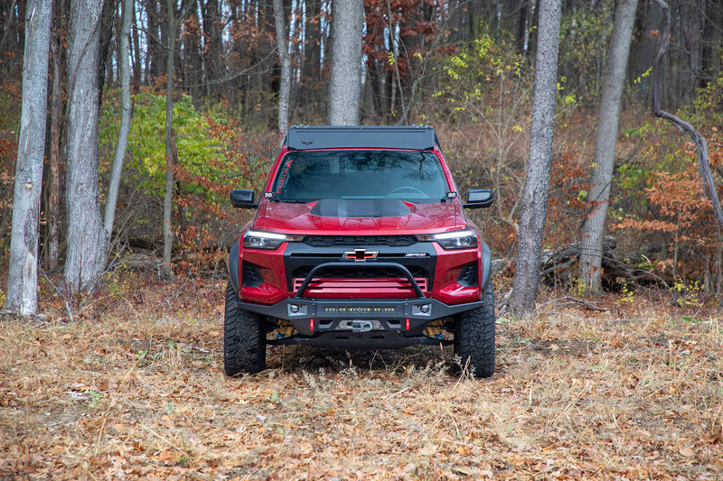 ビクトリー4x4 シボレー Colorado ZR2 アルミフロントバンパー EVO Blitz 2023+