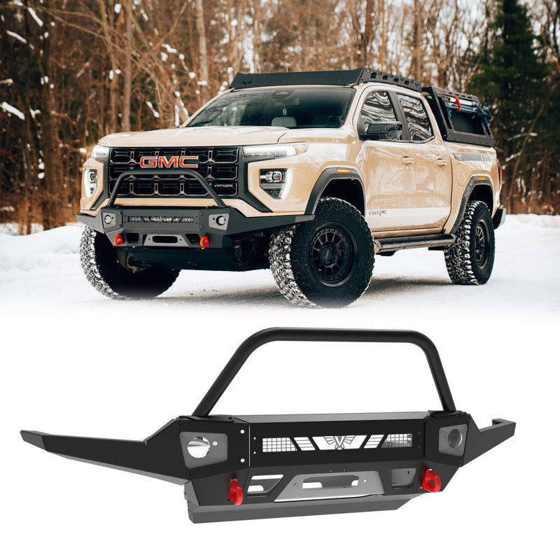 ビクトリー4x4 GMC Canyon EVO Blitz アルミニウムフロントバンパー 2023年以降