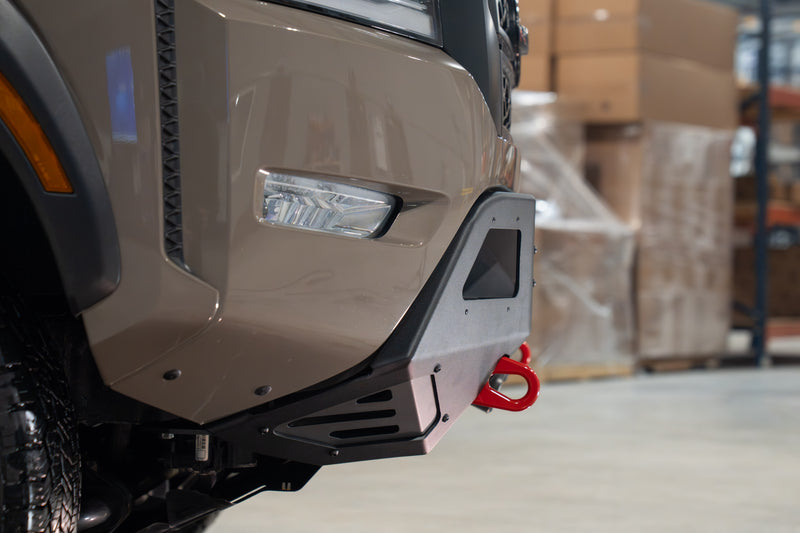 ビクトリー4x4 Nissan Frontier Blitz Evolution Series モジュラーハイブリッドフロントウインチバンパー アルミ製