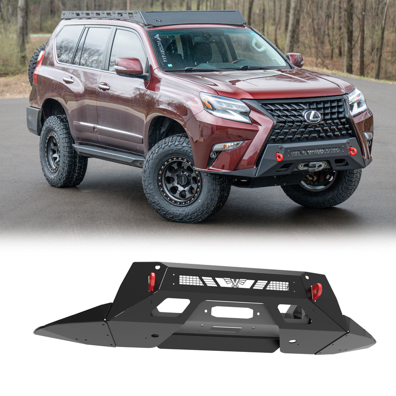 ビクトリー4x4 レクサス GX460 EVO Blitz アルミニウムフロントバンパー 2014-2023