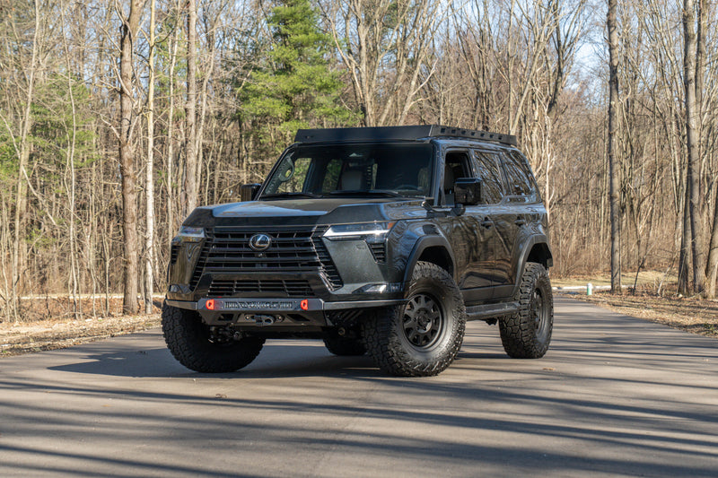 ビクトリー4x4 レクサス GX550 EVO Blitz アルミニウムフロントバンパー 2024+