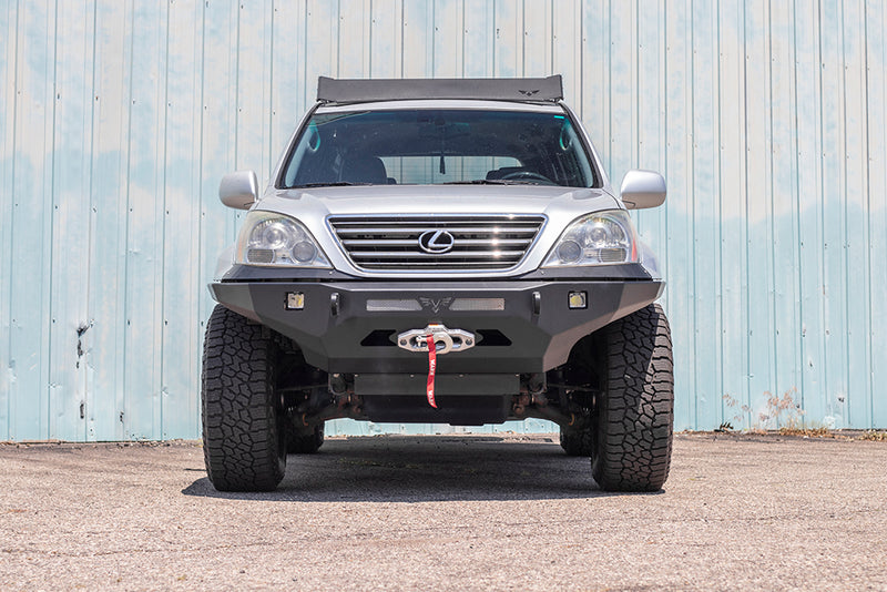 ビクトリー4x4 レクサス GX470 Strike フロントウインチバンパー 2003-2009
