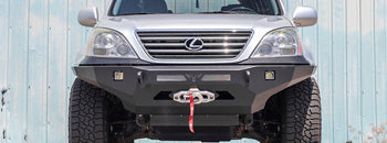 ビクトリー4x4 レクサス GX470 Strike フロントウインチバンパー 2003-2009