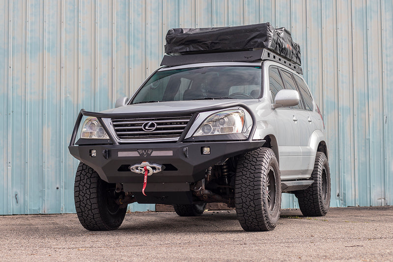 ビクトリー4x4 レクサス GX470 Strike フロントウインチバンパー 2003-2009