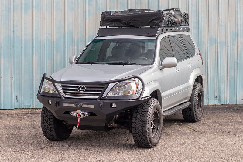 ビクトリー4x4 レクサス GX470 Strike フロントウインチバンパー 2003-2009
