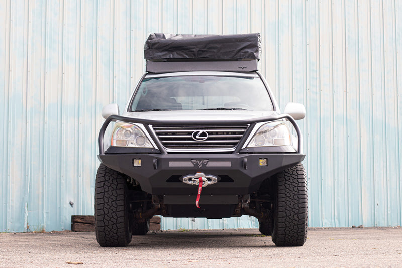 ビクトリー4x4 レクサス GX470 Strike フロントウインチバンパー 2003-2009
