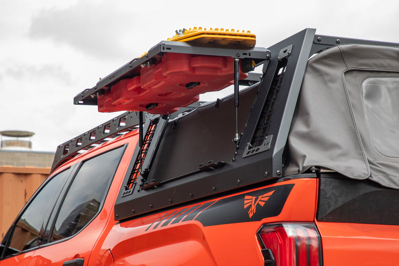 ビクトリー4x4 Heavy Duty Bed Rack サイドドア アドオン 1/8インチスチール製