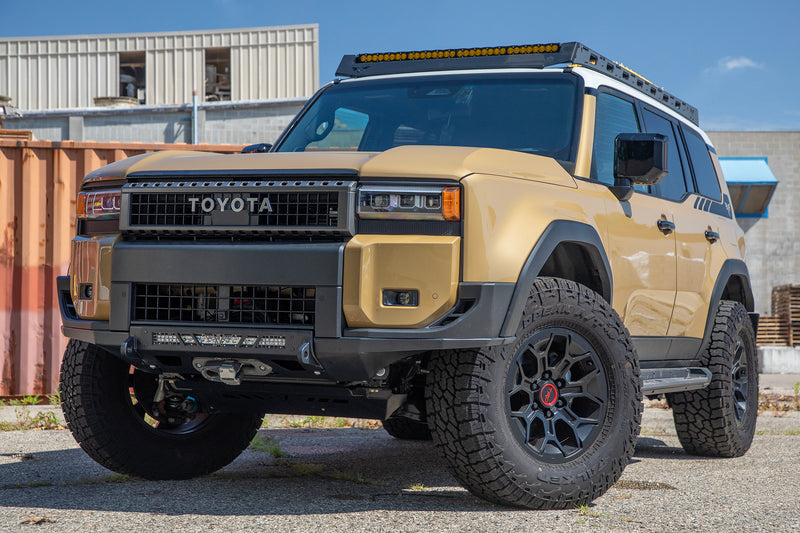 ビクトリー4x4 ランドクルーザー250 バイパーカット アルミ製ハイクリアランスプロテクションウイング (2024+)