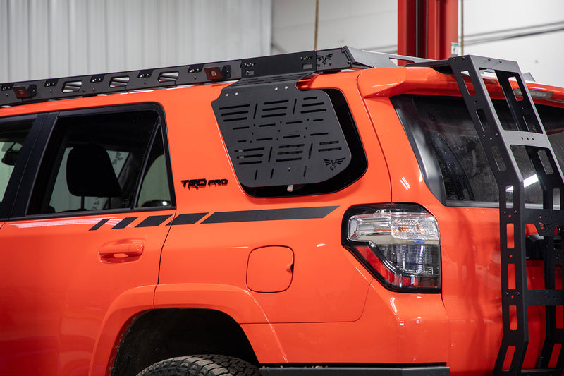 ビクトリー4x4 トヨタ 4Runner ルーフラック サイドアクセサリーパネル 第5世代 2010-2024