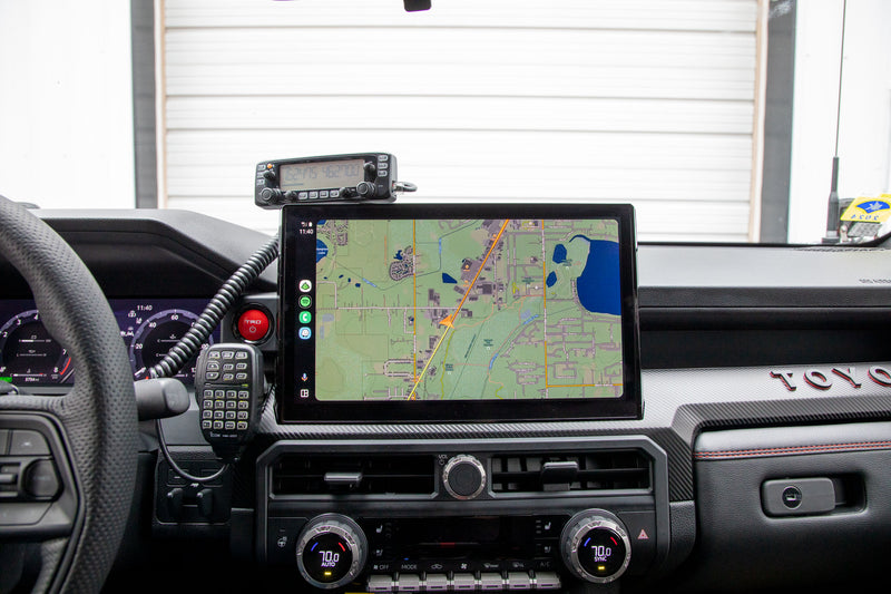 ビクトリー4x4 トヨタ タコマ DAM ダッシュアクセサリーマウント 4th Gen 14インチ画面専用