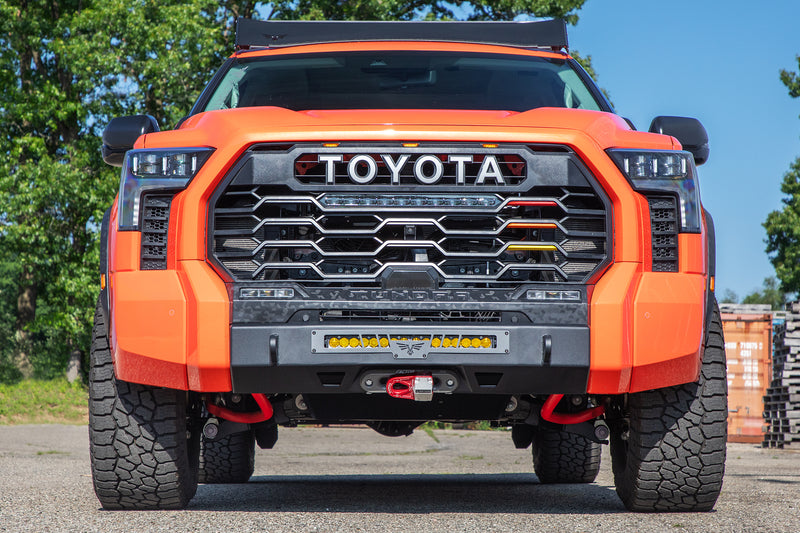 ビクトリー4x4 トヨタ Tundra Blitz フロントウインチバンパー (3rd Gen 2022+)