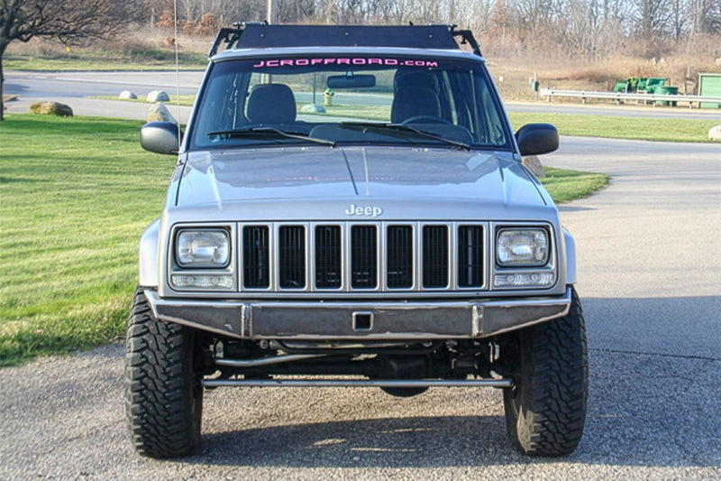 JCR オフロード ジープ チェロキー XJ DIY フロントバンパーキット 1984-2001