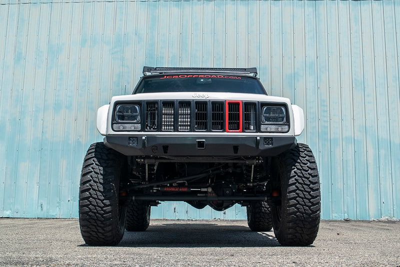 JCR オフロード チェロキー フロントバンパー XJ Crusader