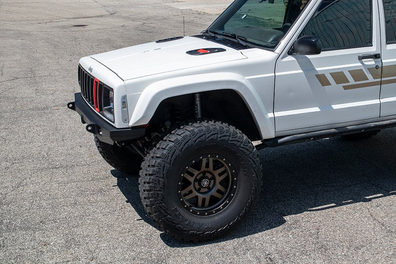 JCR オフロード チェロキー フロントバンパー XJ Crusader