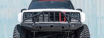 JCR オフロード チェロキー フロントバンパー XJ Crusader