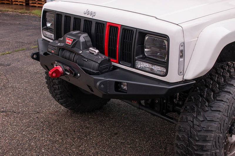 JCR オフロード Jeep チェロキー XJ Vanguard フロントウインチバンパー