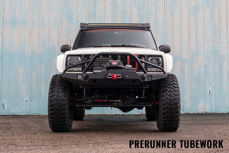 JCR オフロード Jeep チェロキー XJ Vanguard フロントウインチバンパー