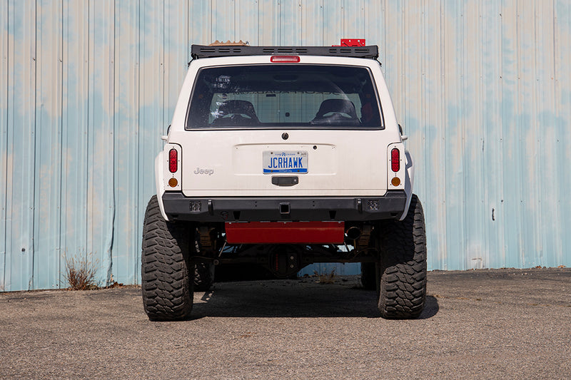 JCR オフロード ジープ チェロキー XJ Vanguard リアバンパー 1984-2001