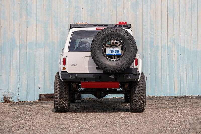 JCR オフロード ジープ チェロキー XJ Vanguard リアバンパー 1984-2001