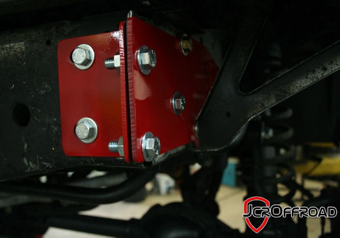 JCR オフロード XJ ユニボディタイインキット ステアリングスペーサー付き
