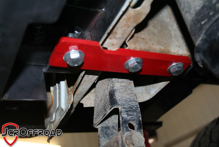 JCR オフロード XJ リアユニボディタイインブラケット ジープ チェロキー 1984-2001