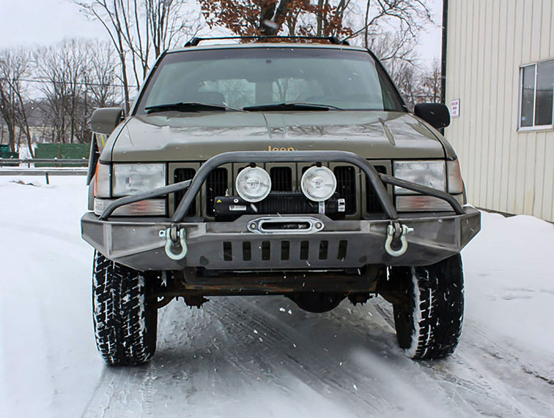 JCR オフロード ジープ Grand チェロキー ZJ DIY ウインチバンパー 溶接組立キット 1993-1998