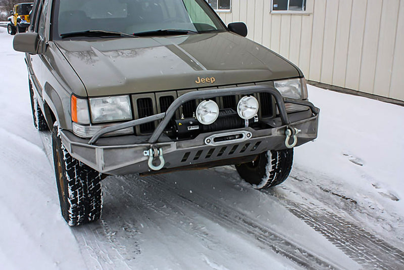 JCR オフロード ジープ Grand チェロキー ZJ DIY ウインチバンパー 溶接組立キット 1993-1998