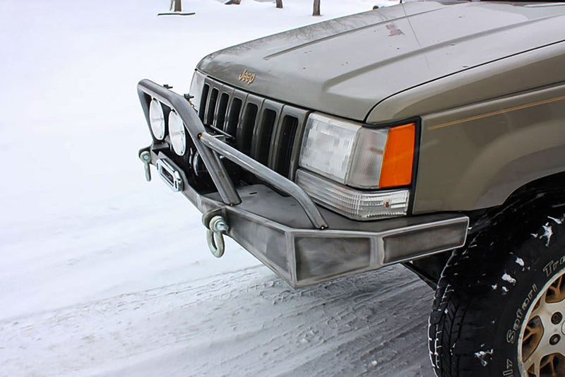 JCR オフロード ジープ Grand チェロキー ZJ DIY ウインチバンパー 溶接組立キット 1993-1998