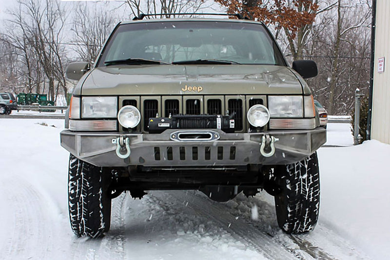 JCR オフロード ジープ Grand チェロキー ZJ DIY ウインチバンパー 溶接組立キット 1993-1998