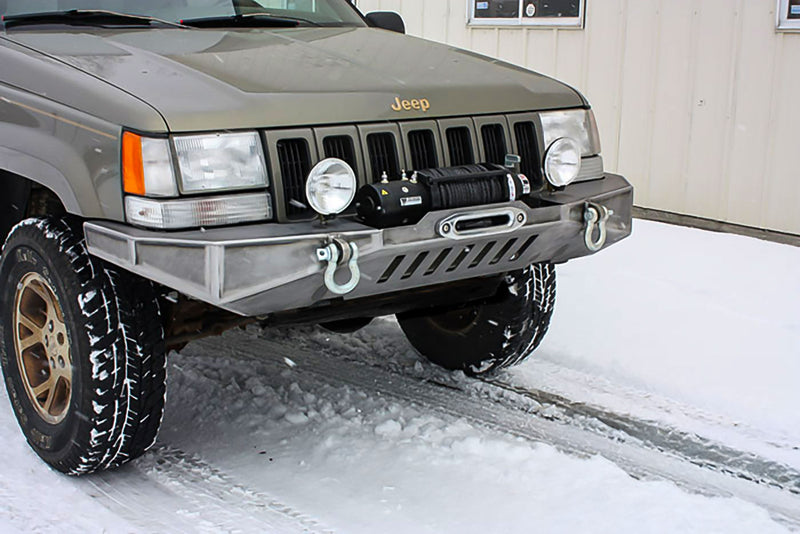 JCR オフロード ジープ Grand チェロキー ZJ DIY ウインチバンパー 溶接組立キット 1993-1998