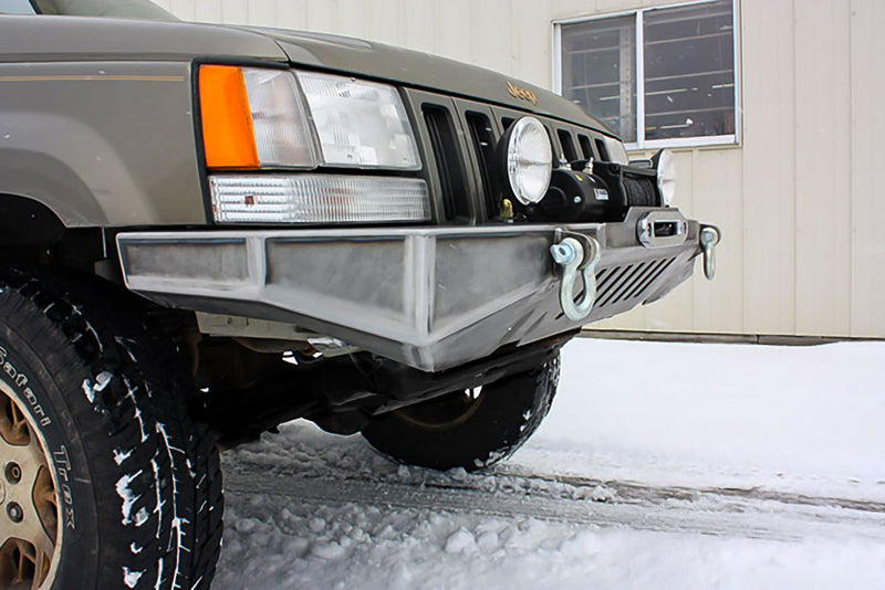JCR オフロード ジープ Grand チェロキー ZJ DIY ウインチバンパー 溶接組立キット 1993-1998