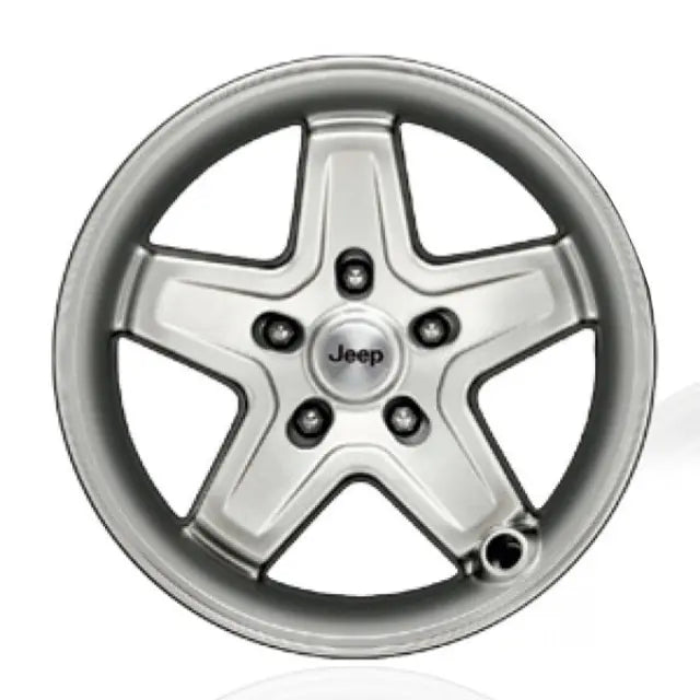 モパー Pintler シルバークラシック 5スポーク ホイール 17×8.5インチ — ジープ ラングラー 2008-2016