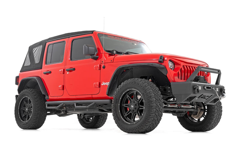 ラフカントリー ナーフステップ ホイール-to-ホイール 4ドア ジープ ラングラー Unlimited 4WD (2019-2026)