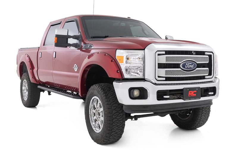 ラフカントリー RPT2 ランニングボード クルーキャブ用 ブラック フォード F-250/F-350 Super Duty 2009-2016