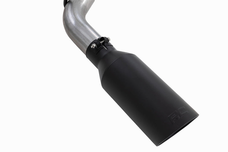 ラフカントリー デュアルキャットバックエキゾーストシステム ステンレス 3.5L トヨタ タコマ 2016-2023