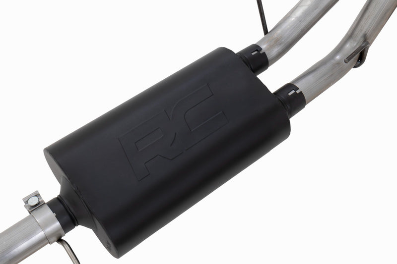 ラフカントリー デュアルキャットバックエキゾーストシステム ステンレス 3.5L トヨタ タコマ 2016-2023